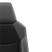 Black Smooth leather / Silver inlays (LA21)