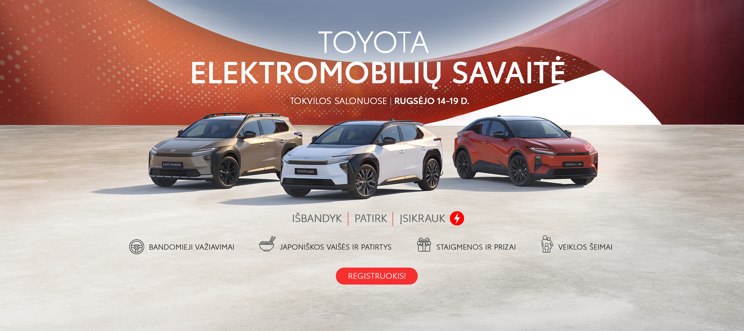 Toyota elektromobilių savaitė