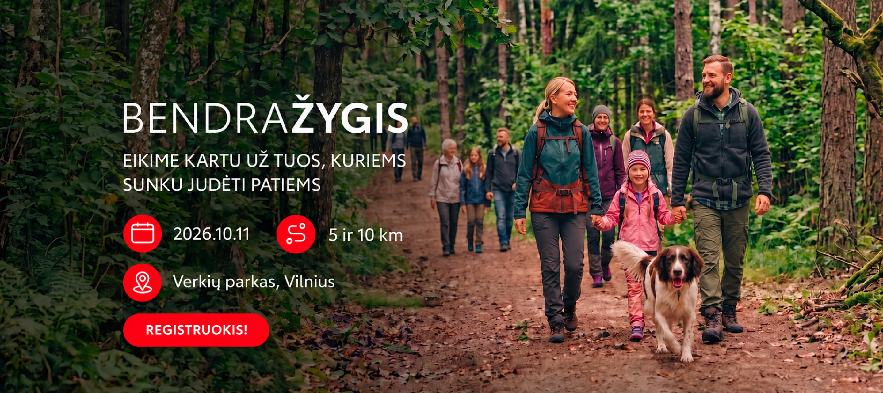 Paramos ėjimas Bendražygis 2026